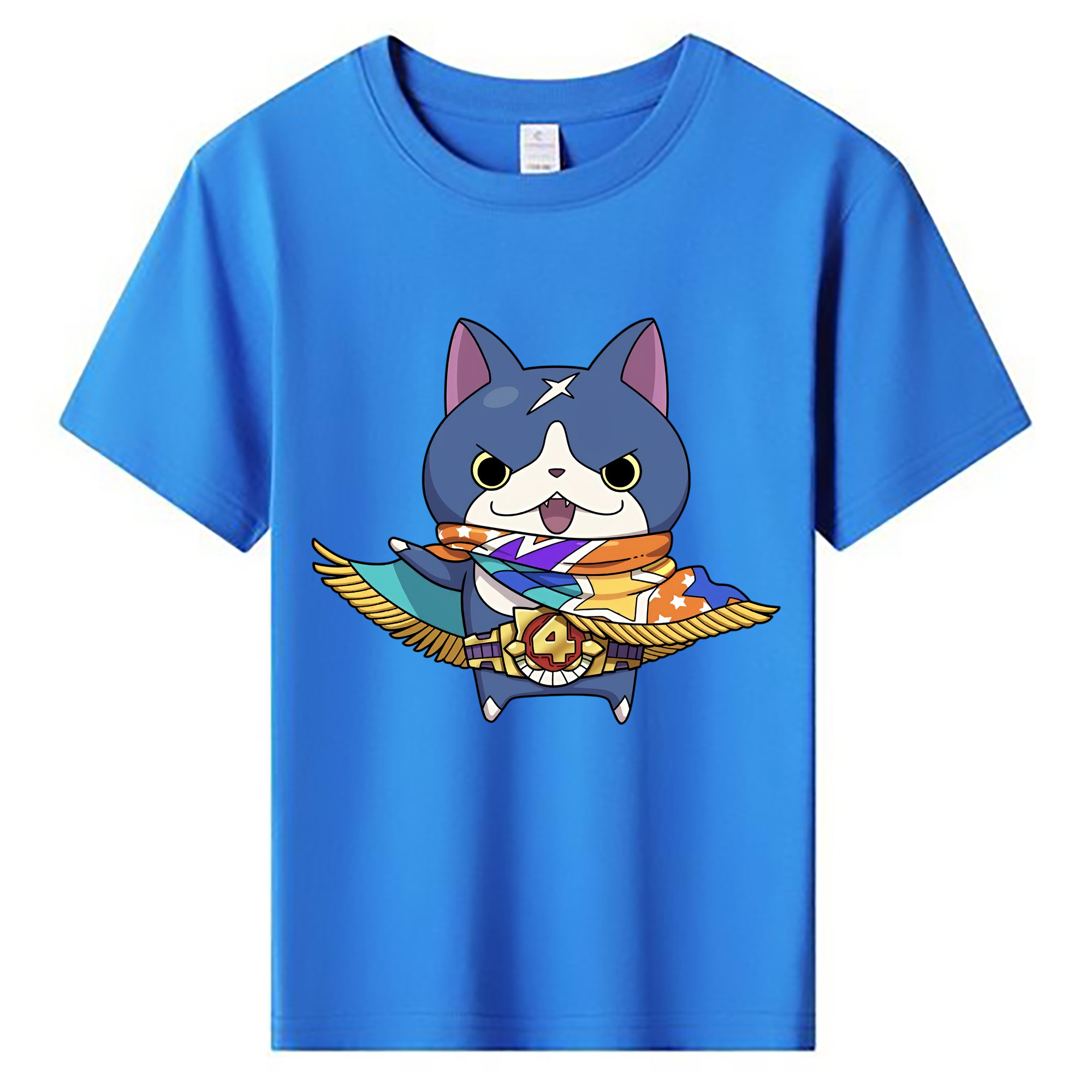 （画像用） 妖怪ウォッチ Yo-kai Watch 綿100％キッズTシャツ（フロントプリント）